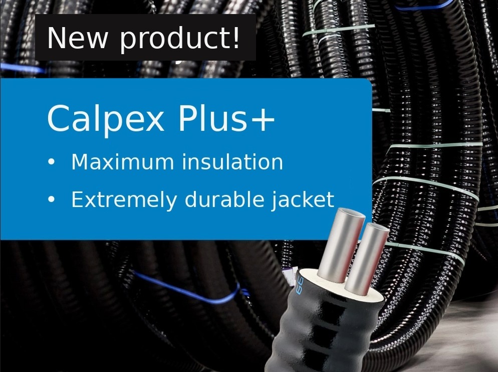 LK Calpex PLUS+ flexible pre-insulated pipe system