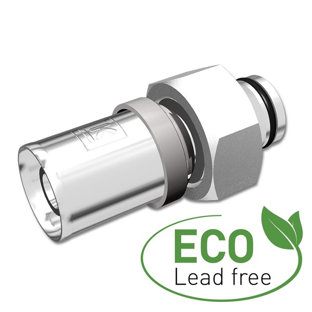 Eco Pressfitting adapter ½" /AX16