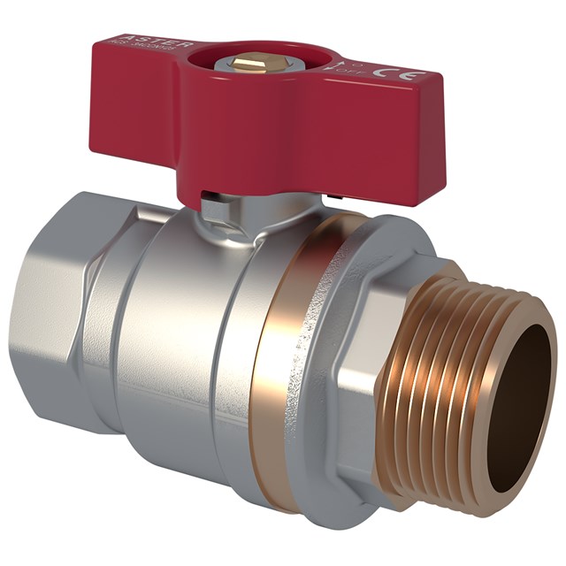 LK Ball Valve straight 1"