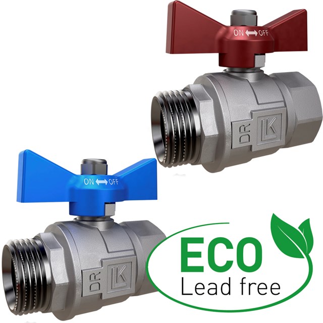 LK Kulventil 821 Eco, rak G20