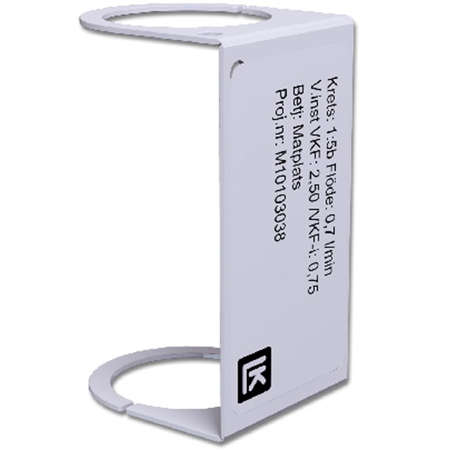 LK Marking plate R
