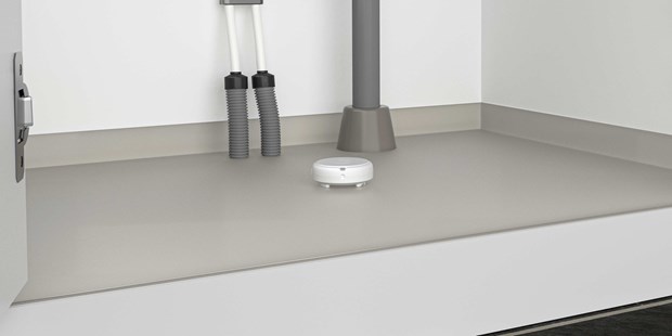 Vattenlarm under vask