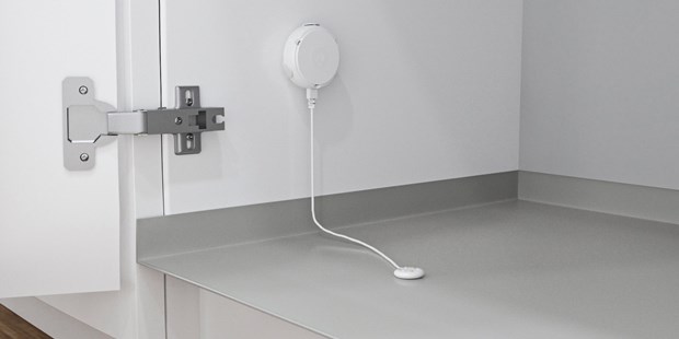 Vattenlarm under diskmaskin